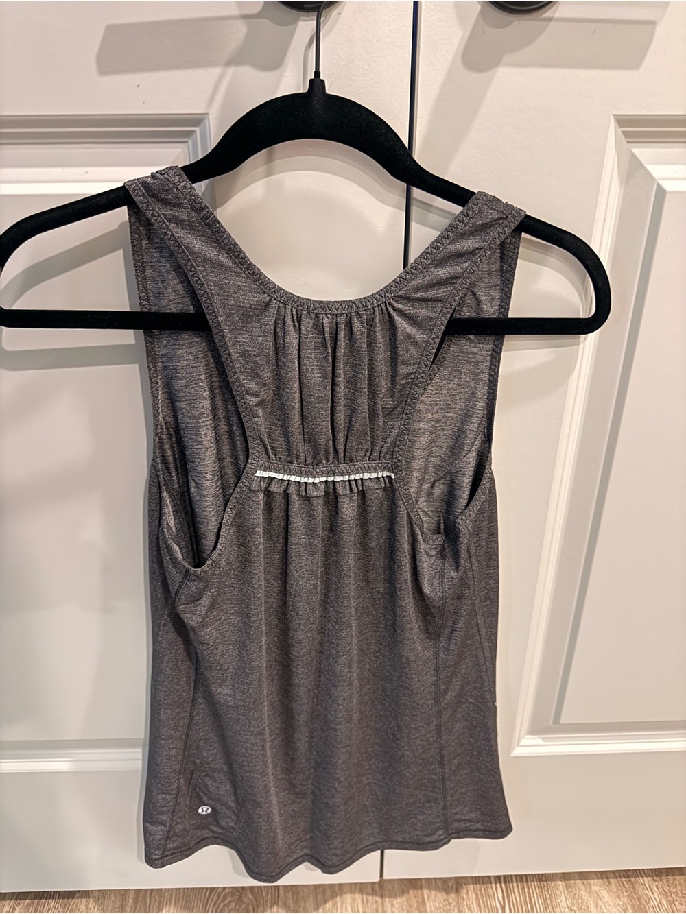 lululemon athletica reflective Heather Gray Racerback Tank